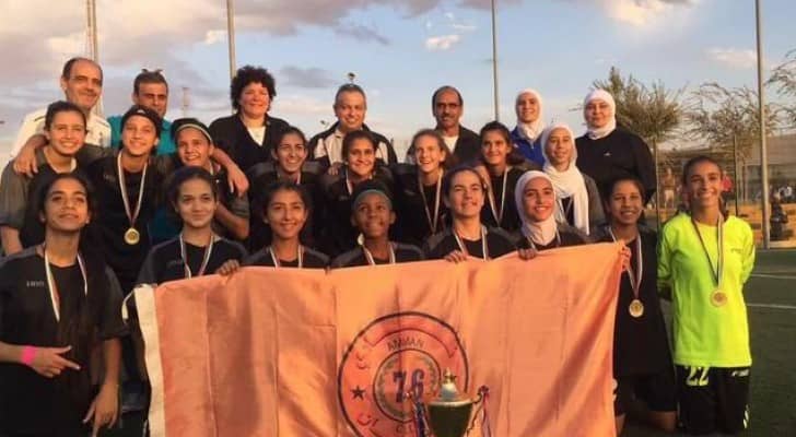 نادي عمان بتوج بلقب دوري الناشئات 