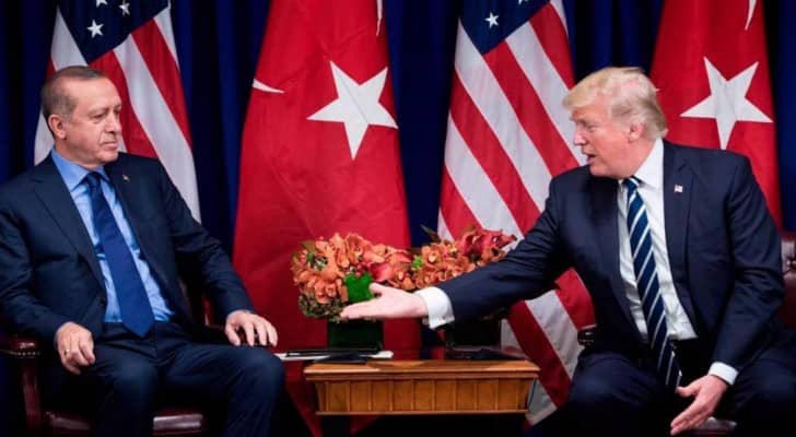 ترمب وأردوغان في لقاء سابق 