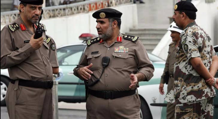 قوات أمنية سعودية 