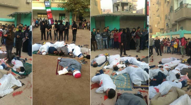 من مشاهد التمثيل
