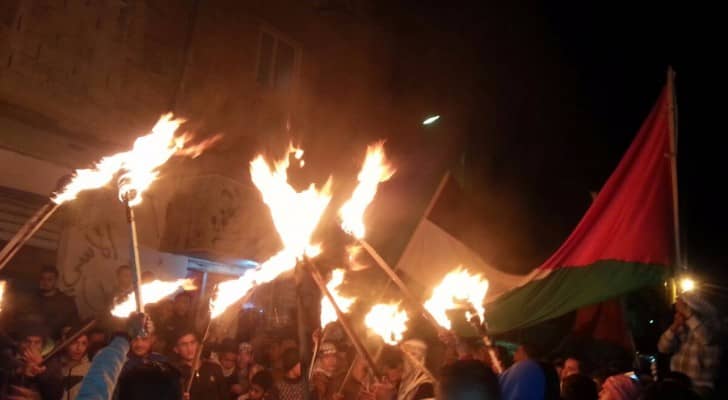 تواصل الاحتجاجات ضد قرار واشنطن الاعتراف بالقدس عاصمة لإسرائيل 