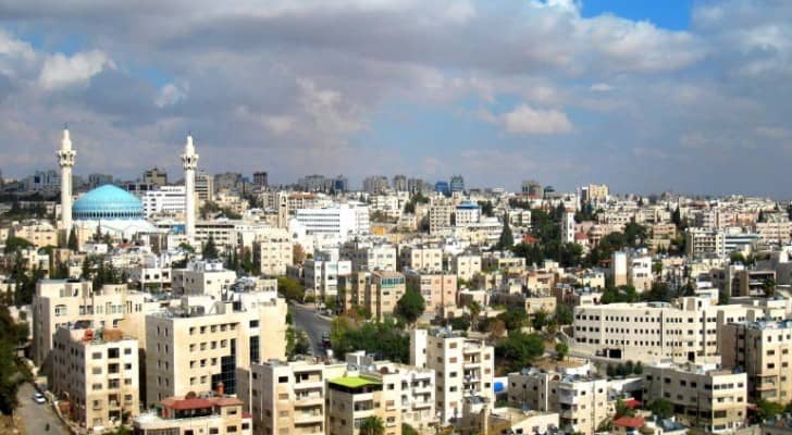 جانب من العاصمة عمان 