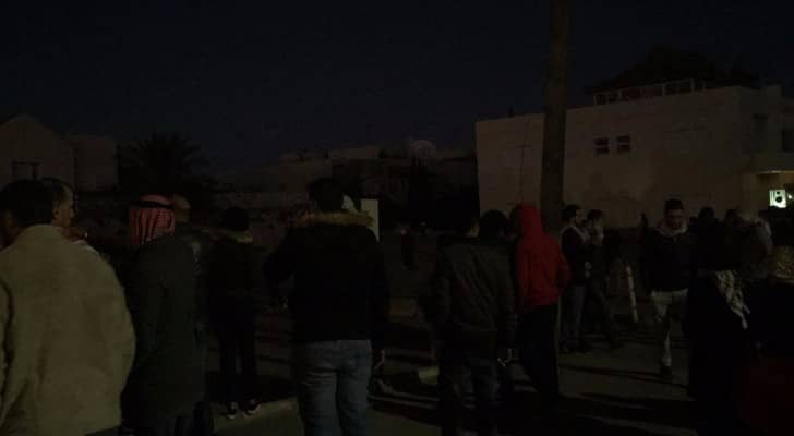 جانب من الاعتصام