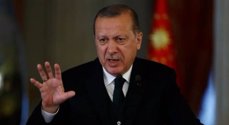الرئيس التركي رجب طيب أردوغان
