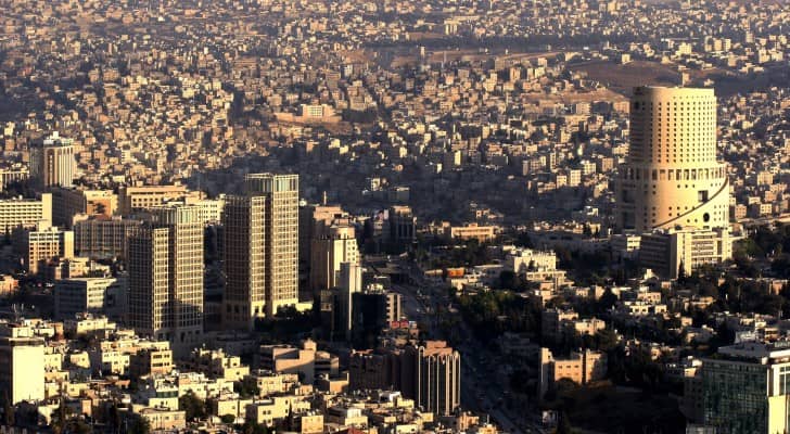جانب من العاصمة عمان