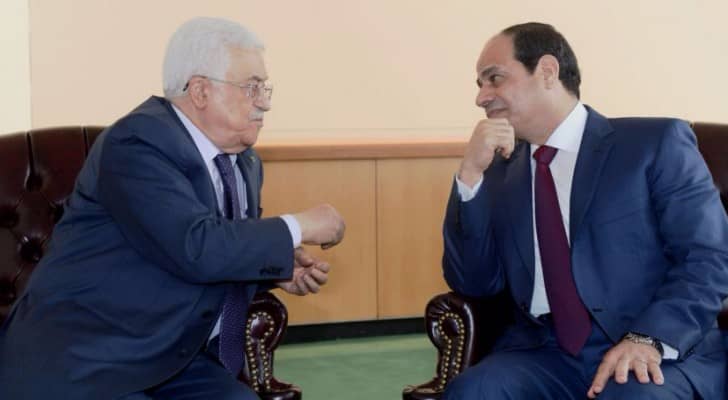 السيسي ومحمود عباس 