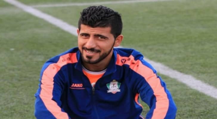 اللاعب الأردني احمد هشام 
