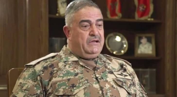 رئيس هيئة الأركان المشتركة الفريق الركن محمود عبدالحليم فريحات