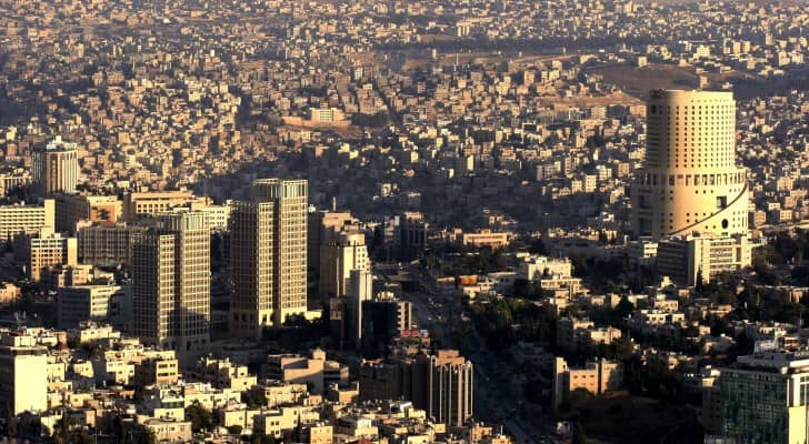 جانب من العاصمة عمان