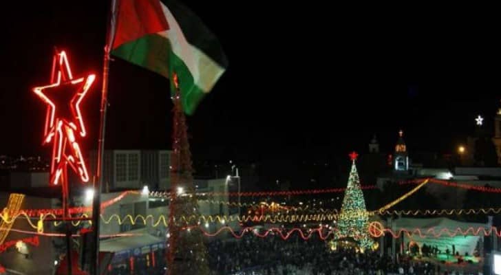 الاحتفالات في بيت لحم 