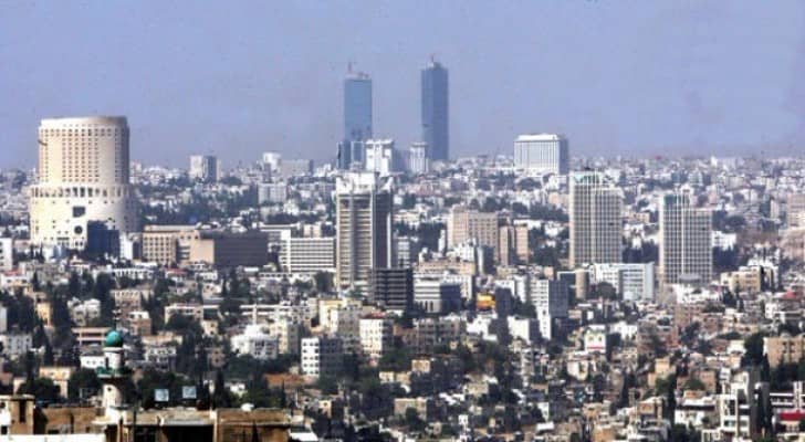 صورة ارشيفية للعاصمة عمان 