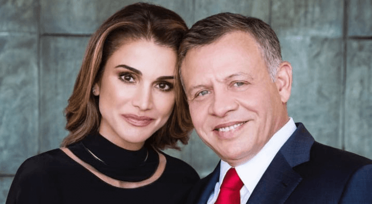 صورة نشرتها الملكة بعيد ميلاد الملك
