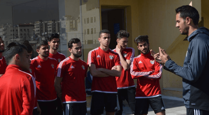 اختبارات بدنية لمنتخب الشباب لكرة القدم