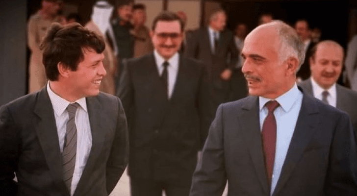 صورة نشرها ولي العهد الأمير الحسين بن عبدالله