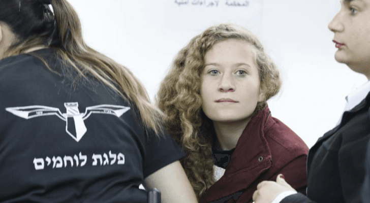 الطفلة عهد التميمي