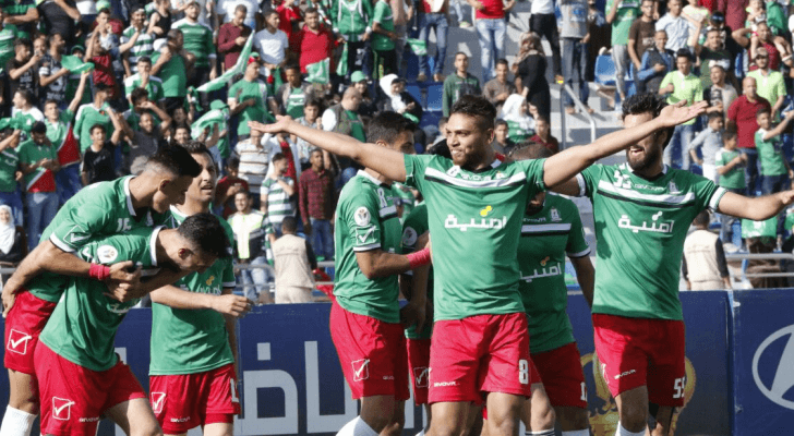 جانب من المباراة