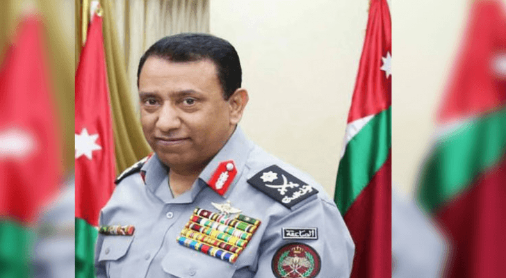 المدير العام لقوات الدرك اللواء الركن حسين محمد الحواتمة