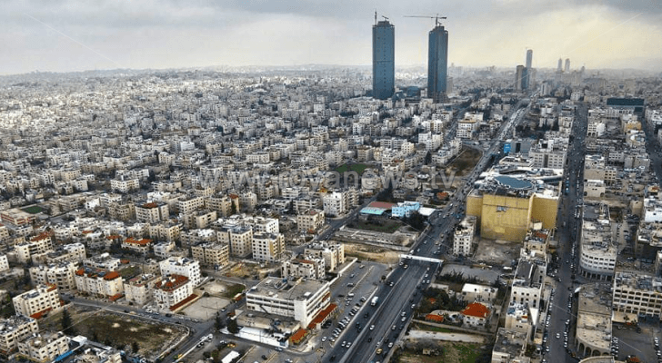صورة عامة للعاصمة عمان