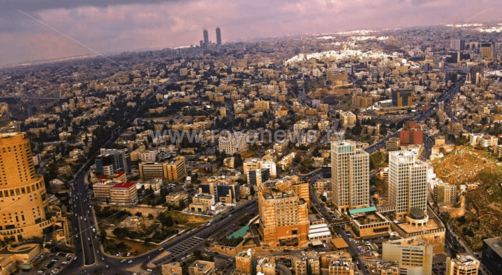 جانب من العاصمة عمان