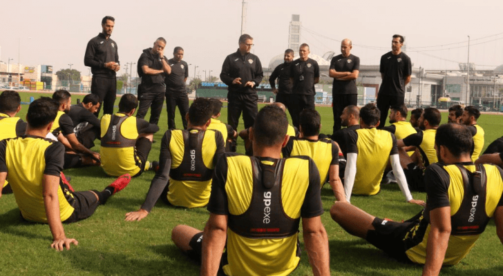 المنتخب الوطني يبدأ تحضيراته للقاء نظيره القطري وديا