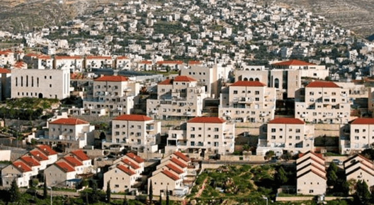 المستوطنات بالضفة الغربية المحتلة