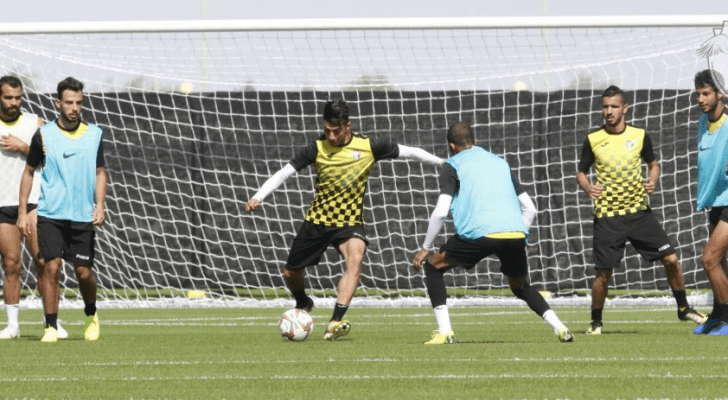 منتخب النشامى يجري أولى تدريباته في ابو ظبي