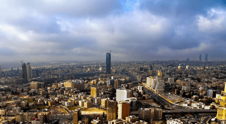 صورة عامة للعاصمة عمان