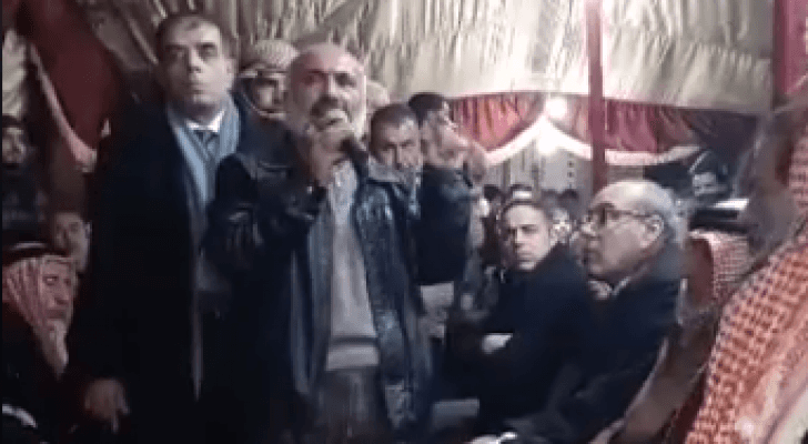 صورة من اجتماع عشيرة الزغول