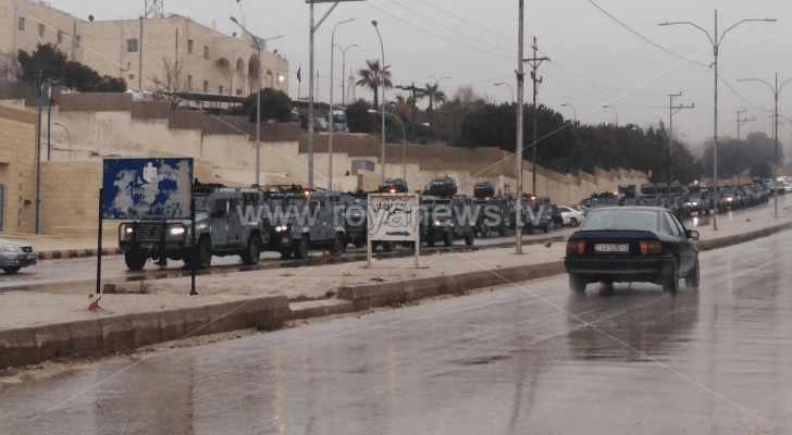 تعزيزات امنية مكثفة في عجلون