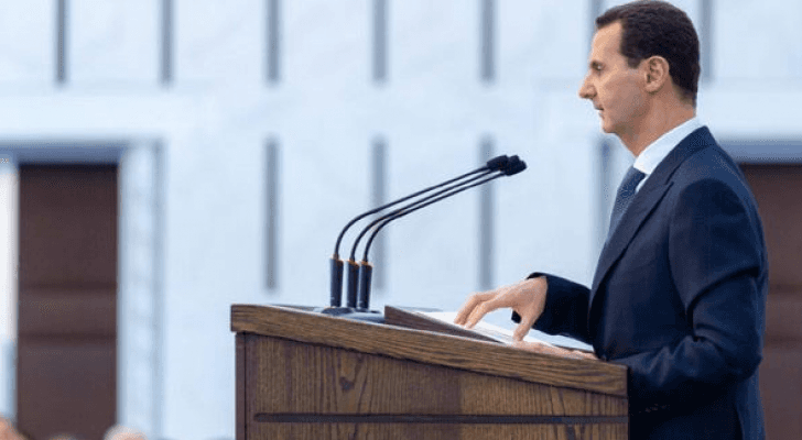 عتبر الأسد أن موضوع اللاجئين كان مصدرا للفساد
