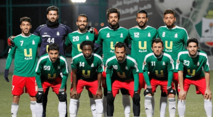 لاعبو نادي الوحدات