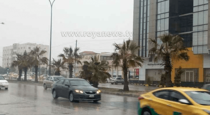 أمطار في عمان - ارشيفية