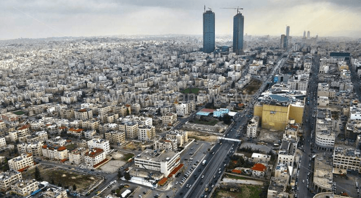 صورة عامة للعاصمة عمان