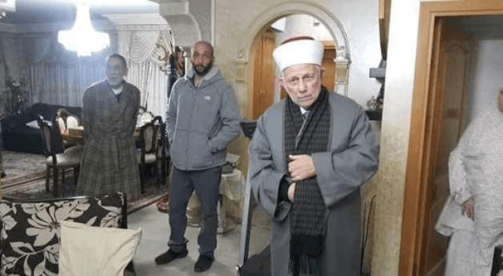 الشيخ عبدالعظيم سلهب خلال اعتقاله