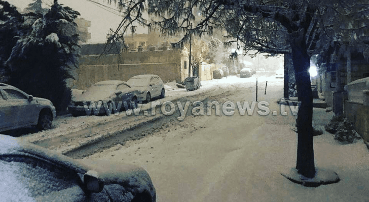 صورة من ثلوج عمان هذا الموسم - رؤيا