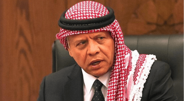 الملك يعزي السيسي بضحايا حادثة القطار