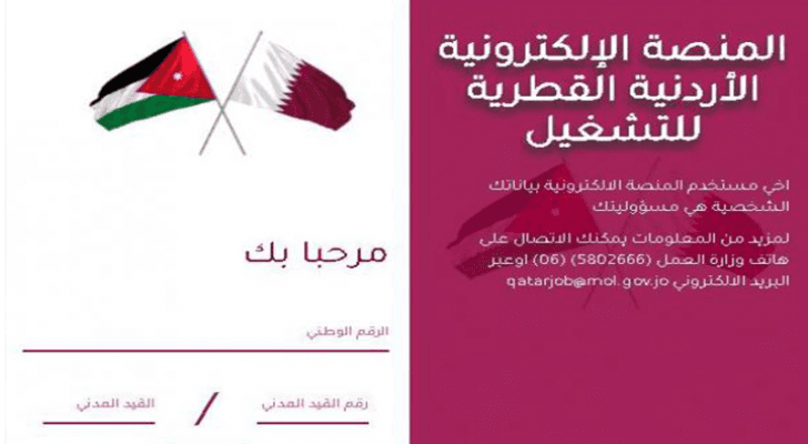 المنصة الالكترونية للتوظيف