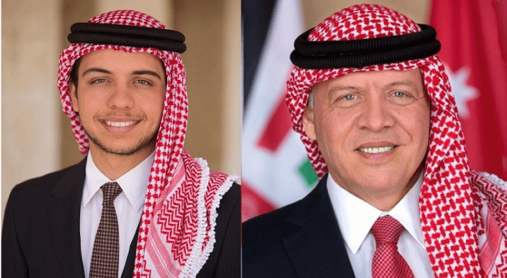 الملك وولي العهد