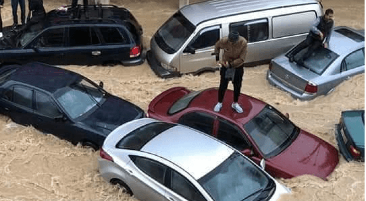 من تجمع المياه في وسط البلد