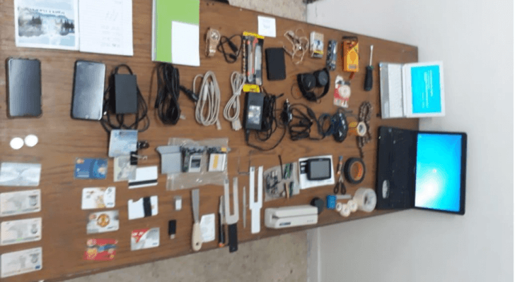 من المضبوطات