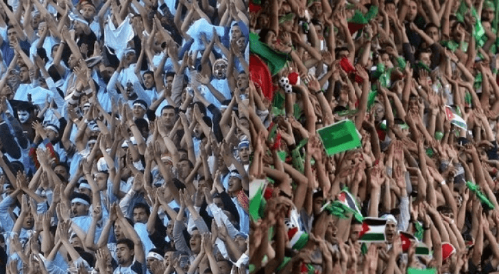 جماهير نادي الفيصلي والوحدات