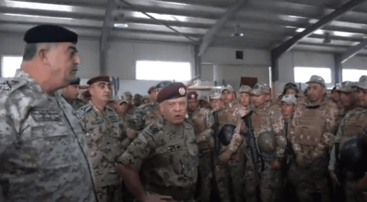 خلال زيارة مفاجئة لإحدى وحدات القوات المسلحة