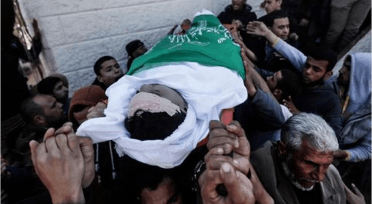 جثمان الشهيد