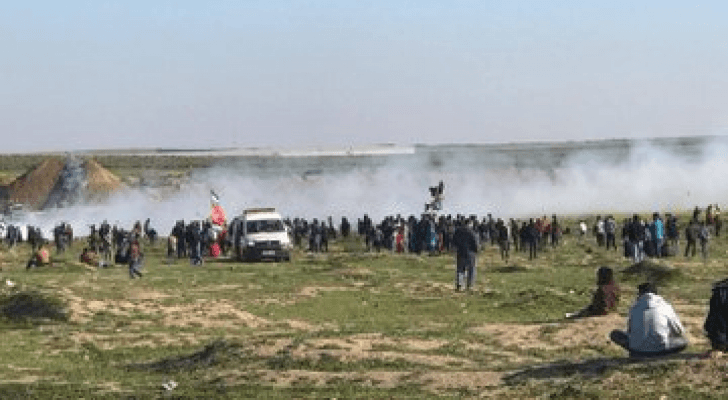 الاحتلال يقمع مسيرات جمعة "المرأة" في غزة