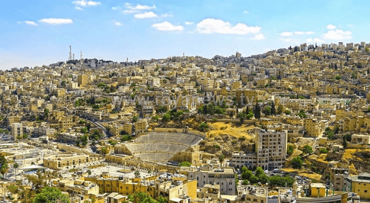 جانب من العاصمة عمان