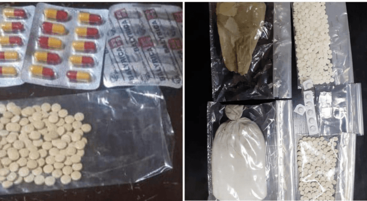 من المضبوطات