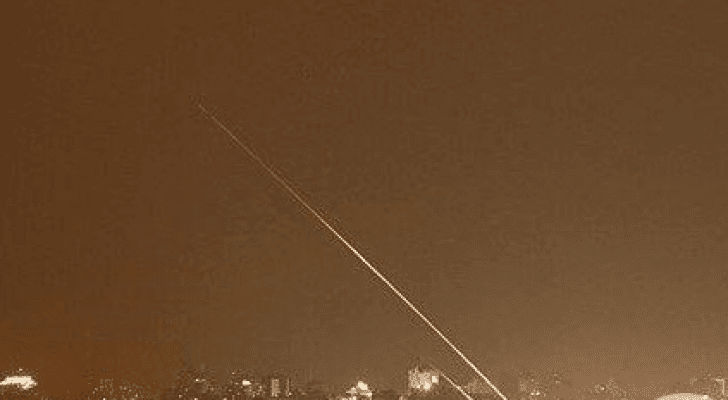 اطلاق صواريخ من قطاع غزة باتجاه تل ابيب