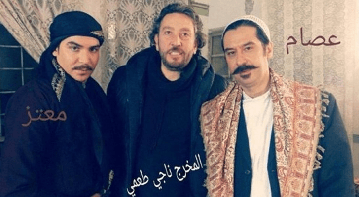 مخرج العمل وعصام ومعتز