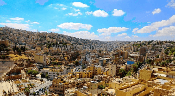 جانب من العاصمة عمان