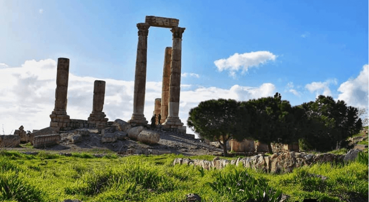 جبل القلعة في العاصمة عمان